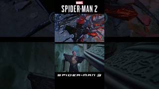 Who did it better 🕷 SpiderMan 2 PS5 VS Movie shortsfeed [upl. by Neemsaj581]