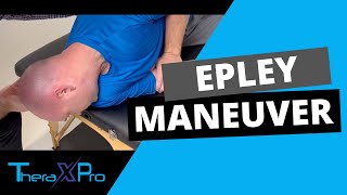 Epley Maneuver  Canalith Repositioning Maneuver CRM [upl. by Wessling]