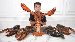 NTN  Thử Thách Ăn 5 Con Tôm Alaska 12 Triệu Đồng MOST GIANT KING LOBSTER EVER EATEN [upl. by Middle541]