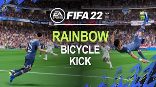 FIFA 22 Rainbow Flick to Bicycle kick Tutorial [upl. by Hannie476]