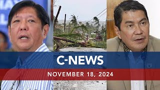 UNTV CNEWS  November 18 2024 [upl. by Otrebilif]