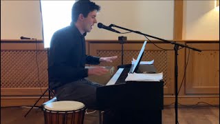 Florian Wagner sings and plays 8 ABBA songs on a piano two drums and a kick drum [upl. by Dianemarie433]