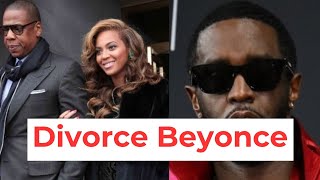 Did Beyoncé file for divorce from JayZ over his alleged ties to Diddy [upl. by Yzzo724]