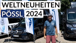 Weltpremiere  diese Pössl Modelle kommen 2024  Händlertagung [upl. by Nythsa]