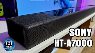 Sony HT A7000 Soundbar Hands on Experience [upl. by Fadas]