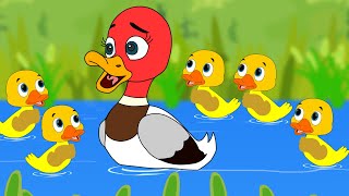 Five little ducks  Five Little Fish  Nursery Rhymes  Kids songs [upl. by Esta]