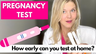 How early can you take a pregnancy test at home Implantation Symptoms and Early Pregnancy Testing [upl. by Soalokin904]