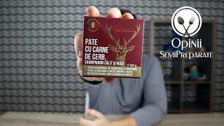 Pate cu carne de cerb  Silvania Gourmet  Ep 90 [upl. by Norra178]