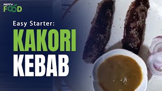 How To Make Kakori Kebab  Easy Kakori Kebab Recipe [upl. by Caylor]