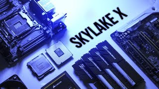 Our FIRST Intel SkylakeX PC Build Guide [upl. by Nyloj]