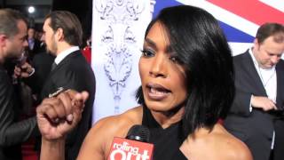 Angela Bassett Talks about Stacey Dashs Awkwards Oscar Moment [upl. by Bucher800]