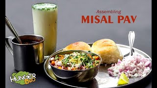 Misal Pav Recipe  Maharashtrian Misal Pav  Usal Pav Recipe  Maharashtrian Street Food  Misal Pav [upl. by Llesirg]