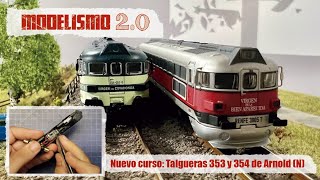 🎬 Ficha ferroviaria Locomotoras 353354 Arnold N  Presentación del curso en modelismo2cerocom [upl. by Oiramaj]