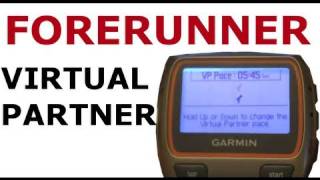 Garmin Forerunner 310 XT  Virtual Partner [upl. by Esyned]