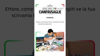 🇮🇹SHORT ITALIAN LESSONS  Cianfrusaglie  Italian words [upl. by Aihsirt896]