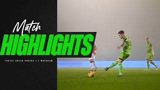 Match Highlights  Forest Green Rovers 11 Wrexham AFC [upl. by Adnilreh]