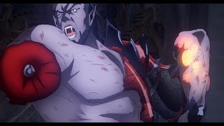 Dragan VS Alucard Trevor and Sypha  Castlevania Season 4 [upl. by Yecaw]