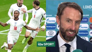 quotIf I pick that team and we don’t win I’m dead  Gareth Southgate after England Germany  ITV Sport [upl. by Swithin687]