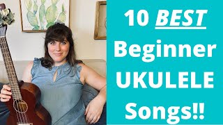 10 BEST Beginner Ukulele Songs  Cory Teaches Music [upl. by Lybis]