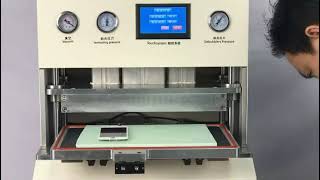 TBK908 Automatic Laminating Machine Integrated Defoaming Machine [upl. by Anthe]