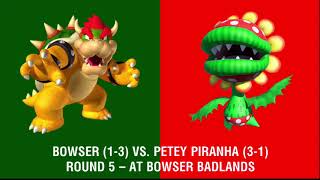 Bowser vs Petey Piranha  Round 5 202021 Season [upl. by Harrod30]