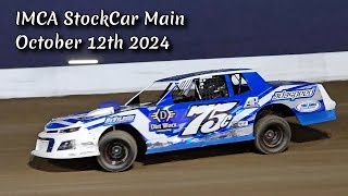 IMCA StockCar Main At Central Arizona Raceway 101224 [upl. by Hurless351]