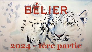 BELIER  Projection 1er semestre 2024 [upl. by Arhsub]