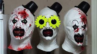 TERRIFIER MASKS FOR SALE ART THE CLOWN REHAULED BY DEAN KNIGHT [upl. by Zipnick]