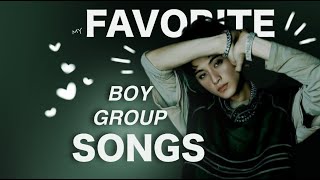 my favorite boy group songs [upl. by Eniamart56]