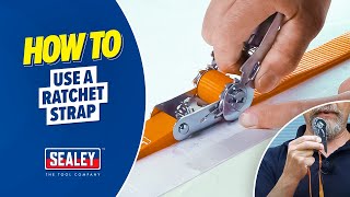 How to Use a Ratchet Strap  One Piece Two Piece amp Auto Retracting [upl. by Waiter16]