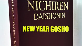 quotNew Years Goshoquot From a Nichiren Daishonin [upl. by Aryl560]