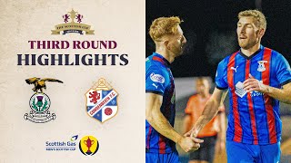 Inverness CT 20 Cowdenbeath  Scottish Gas Mens Scottish Cup Third Round Highlights [upl. by Filemon799]