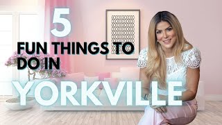 Torontos Yorkville  5 Fun Things To Do When Visiting [upl. by Horacio879]