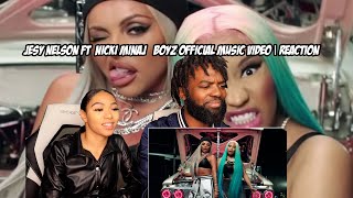 Jesy Nelson Ft Nicki Minaj Boyz Official Music Video  REACTION [upl. by Christiansen]