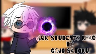 Gojos Student React to Him [upl. by Joo880]