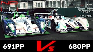 GT6 Pescarolo C60 Hybride  Judd 05 vs Pescarolo Courage  Judd GV5 04  Nürburgring [upl. by Annaili]