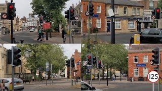 Bedford  Monitron PEEK amp PAGE Signals Mellor Traffic Lights Horne LnSt Pauls Square [upl. by Ainecey408]