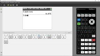 TI84 basis Bewerkingen met je rekentoestel [upl. by Ahterod]