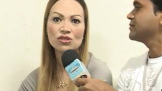 MC NEWS com Solange Aviões cantando Aline Barros EXCLUSIVO [upl. by Anoy]