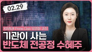 기관이 사는 반도체 전공정 수혜주  투자  일타 시황  KB증권 Prime Club [upl. by Naesar206]