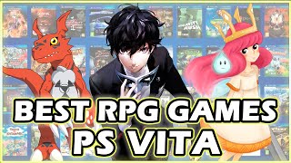 TOP 25 BEST RPG GAMES FOR PS VITA YOU MUST PLAY [upl. by Lhok]