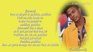 Trevor Jackson  Puddles Lyrics [upl. by Mercy484]