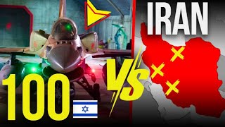 100 AVIONS ISRAÉLIENS CONTRE LIRAN [upl. by Aicilihp]