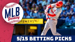 MLB Betting Predictions 51524  MLB Betting Picks [upl. by Zzaj]