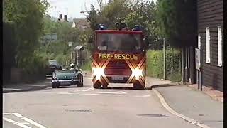 Essex Fire amp Rescue Service Maldon FoTEreg Dennis DF Responding August 2004 [upl. by Eittel]