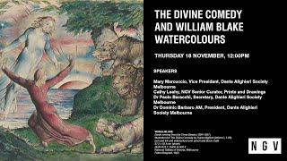 The divine comedy and William Blake watercolours [upl. by Little]