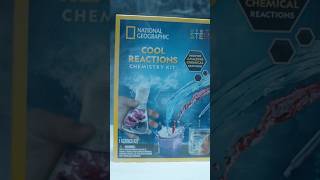 How Cool The Cool Reactions Chemistry Kit by National Geographic nationalgeographic chemical [upl. by Jocelyne]