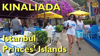 Kınalıada walking tour 4K UHD  Istanbul Princes islands [upl. by Atrice]