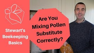 Are You Mixing Pollen Substitute Correctly [upl. by Nivlem]