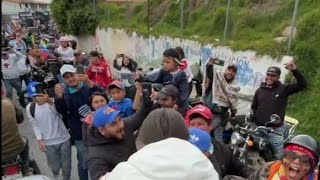 ENTRANDO A MUCUCHÍES ESTADO MERIDA  CON EDMUNDO Y MARIA CORINA HASTA EL FINAL noticias [upl. by Malinin]